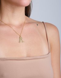 Подвеска буква готическая A